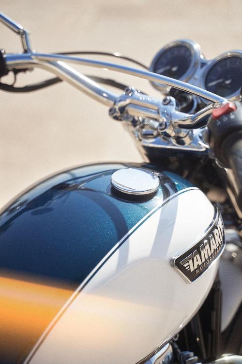 garageprojectmotorcycles: itsbrucemclaren:Thin Blue LineThe bike number 78 of Tamarit Motorcycles&