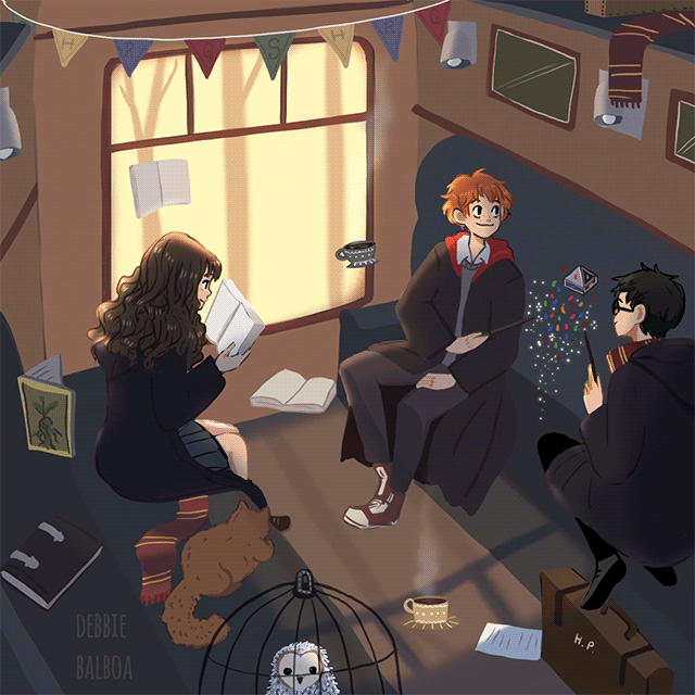 debbie-sketch:  Hogwarts Express 