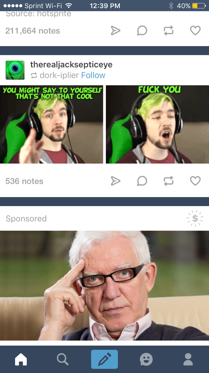 @therealjacksepticeye
When ads become too real