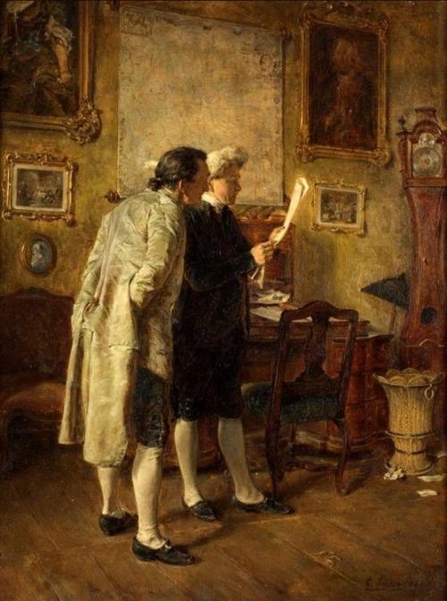 The Consultation, 1884 by Carl Seiler (German, 1846&ndash;1921)