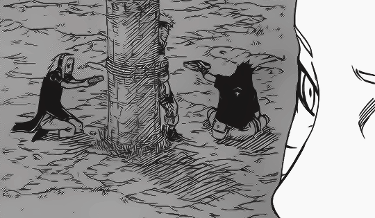 nonpareilempire:  fuckyeahsasusaku:Sarada… When I saw you back there, it remind