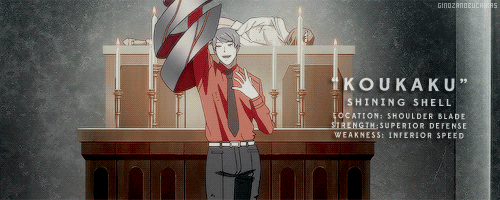 ginozanobuchikas:  30-Day Tokyo Ghoul Challenge || Day 1: Kagune → “shining child”&