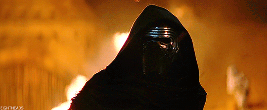 eightheads:  The trooper saw only light reflecting off a mask, and his own fear.[Star