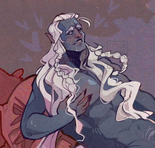 Commissionposting Continues! Here's A Fragment Of A Piece Featuring @/Kittydruid095's (twitter Nickname)