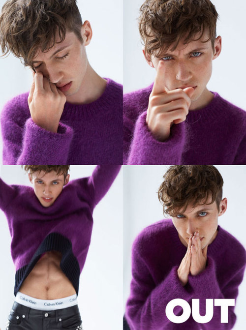 outofficial:  First look: Troy Sivan in Out Magazine’s ‘Power’ issue, available soon  SLIDESHOW: Troye Sivan’s Brave New World Photography by Kai Z Feng. Styling by Grant Woolhead. 