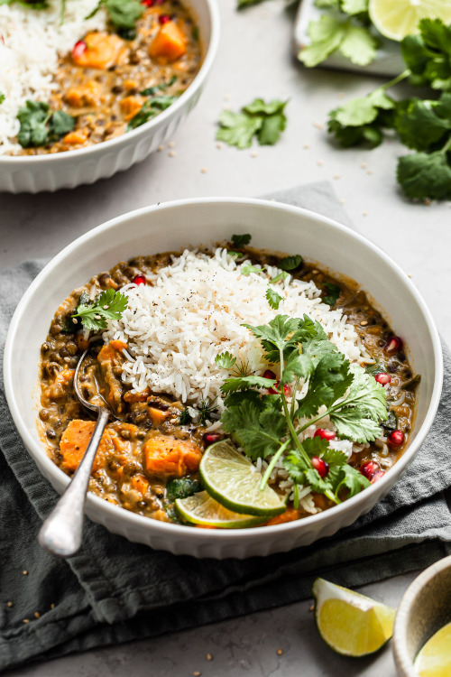 everythingwithwasabi:Sweet Potato Lentil Curry