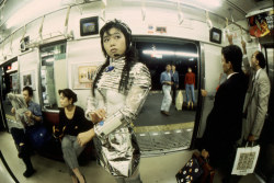 hbunkerhillbukowskiandbradburyl:Mariko Mori - Subway,