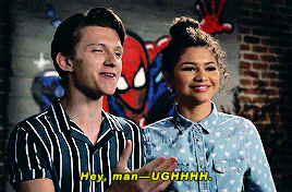 dayaholics:Zendaya & Tom Holland on the Spider-Man: Homecoming press tourWeb Carpet Sweepstakes 