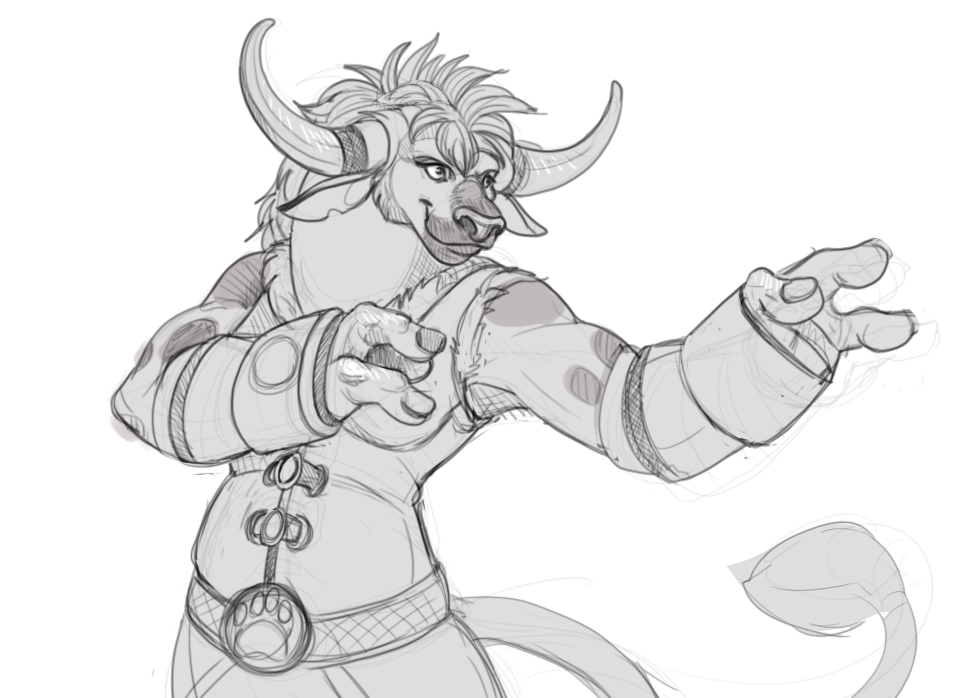 c3rmen:  I made a new character to play, Stouthorn, monk class! I haven’t played