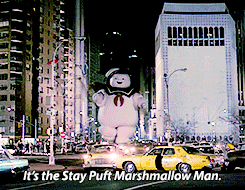 daxterdd:  Thirty-one Days of Halloween: Ghostbusters↳ The Ghostbusters + ghosts, ghouls, and gods  Ray: I tried to think of the most harmless thing. Something I loved from my childhood. Something that could never ever possibly destroy us. Mr. Stay