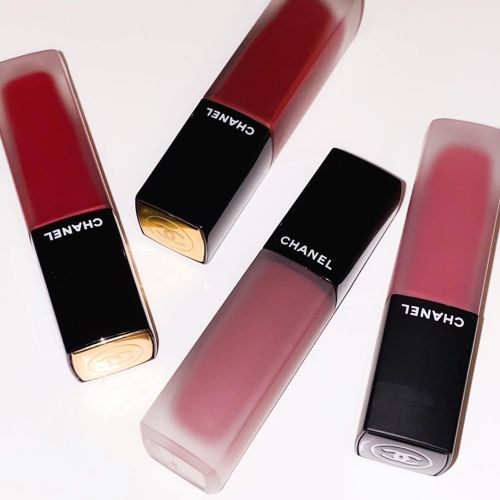 damselflavored: Chanel Rouge Allure Ink in Choquant, Experimente, Harmone & Pink Brown.   #welov