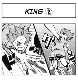 Kurasuchi:  King (2)From Let’s! Haikyuu!? Chapter 1By Retsu 