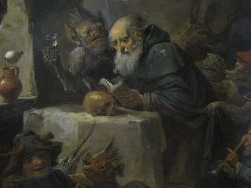 The Temptation of Saint Anthony (Detail) ~ by David Teniers the Younger&hellip;