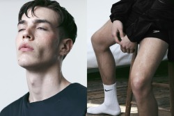 trappedstarj:  Sweat By Emma Gibney for Sang Bleu Magazine Styled by: Matt King 