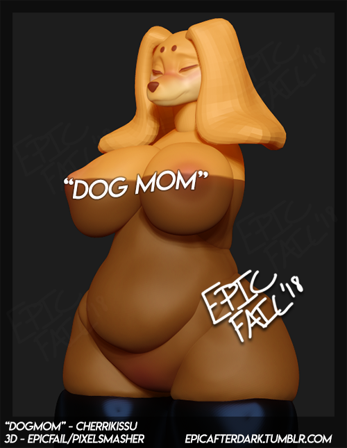 DOG MOM -w.i.p- Look, ya’ll keep re-blogging this character like crazy, so this was an eventua