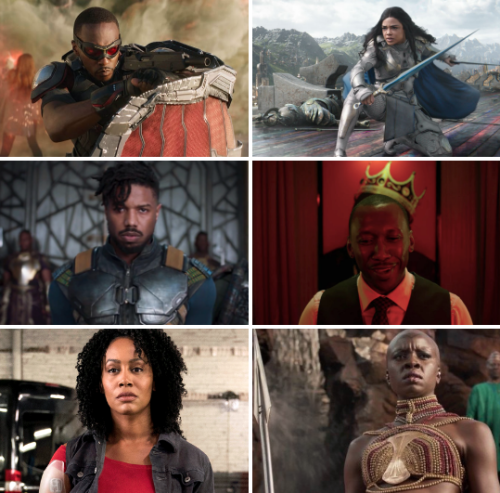 marvel-feed:  In honor of Black History Month, let’s show some love to all of the great black actors of the MCU!