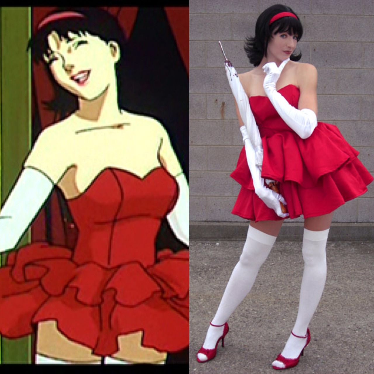 Perfect Blue Mima cosplay Dress