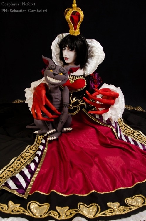 ratemycosplaynet: Red Queen of Hearts, from the videogame Alice Madness Returns by @Neferet_Cosplay