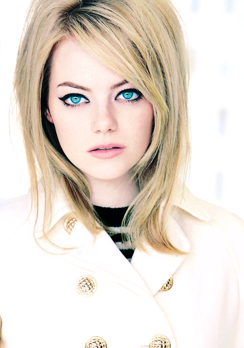 emstonesdaily:  “I think women should wear whatever makeup they want for themselves. Makeup should be fun.” 
