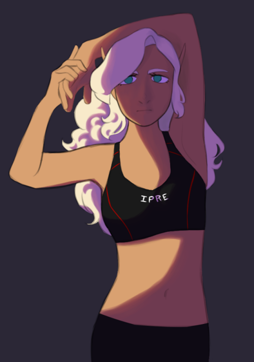youhearstatic:  wizardshaped: gotta warm up before kicking ass [Start description: three drawings of