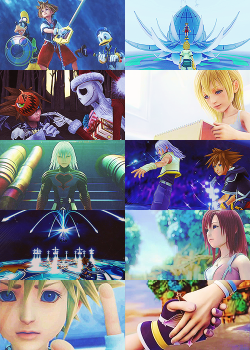 morrgais-archive-blog: list of favorite video games [5/?] ↣ kingdom hearts 2“There are many worlds, but they share the same sky–one sky, one destiny.”