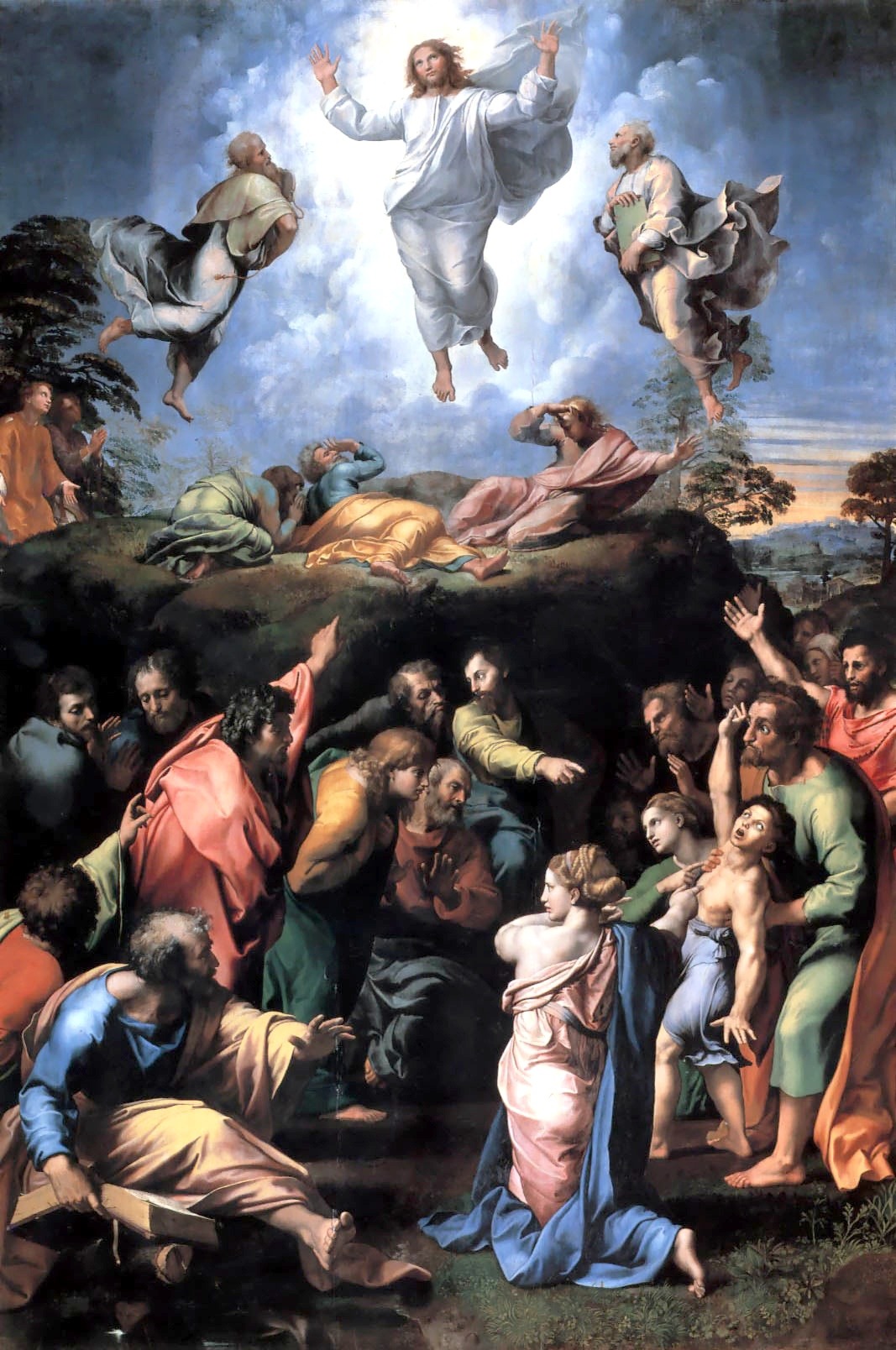 Raffaello Sanzio (Urbino 1483 - Roma 1520); Trasfigurazione (Transfiguration), 1518