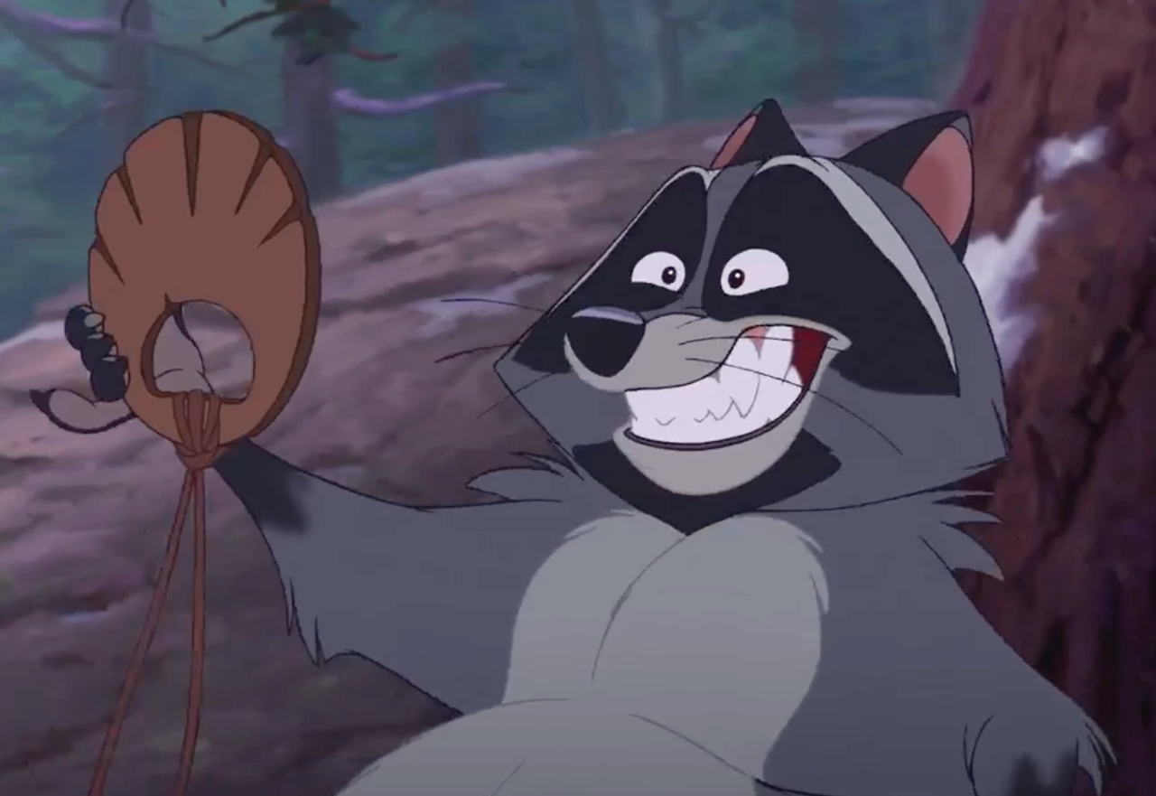 curritos:things that are important: the raccoon from brother bear 2