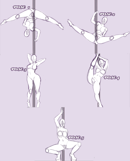 steffydoodles:  Hey guys! HERE BY POPULAR DEMAND! (Seriously though EVERYONE wanted these!) Pole Dancing YCH’s for my stream weekends! From August 6th - August 28th! STARTING AT 6:30 PM EST TONIGHT! HERE IS THE FORM WITH ALL THE INFORMATION YOU NEED!