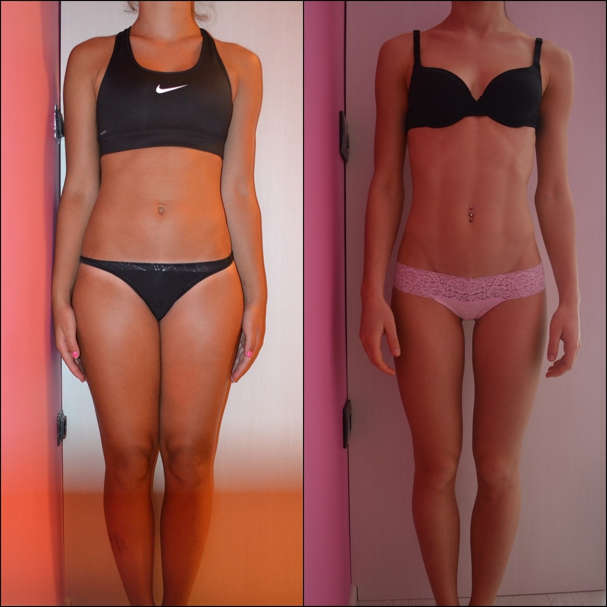 Body transformation before after