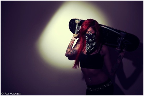 tattooedladiesmetal:  Alicia Whitten
