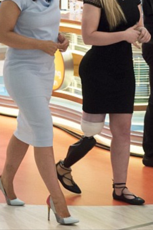 amputeesarehot12: Alton towers crash amputees! These two girls are beautiful!!!