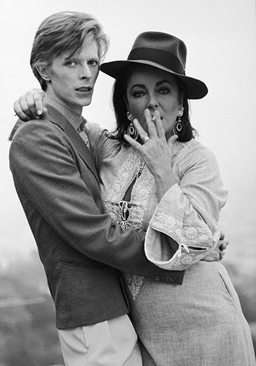 XXX 70rgasm:    David Bowie and Elizabeth Taylor photo