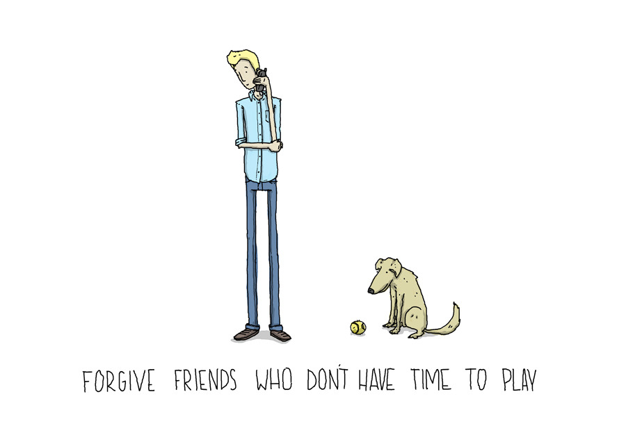 nevver:  Lessons from a Dog  Awww this is adorable 💚