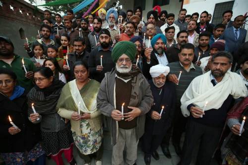 the-gasoline-station:  World Stands With Pakistan to Mourn Slain School Children Pakistan woke to a day of mourning on Wednesday after Taliban militants killed more than 140 students in a grisly attack which shocked the nation. Source: NBC News 