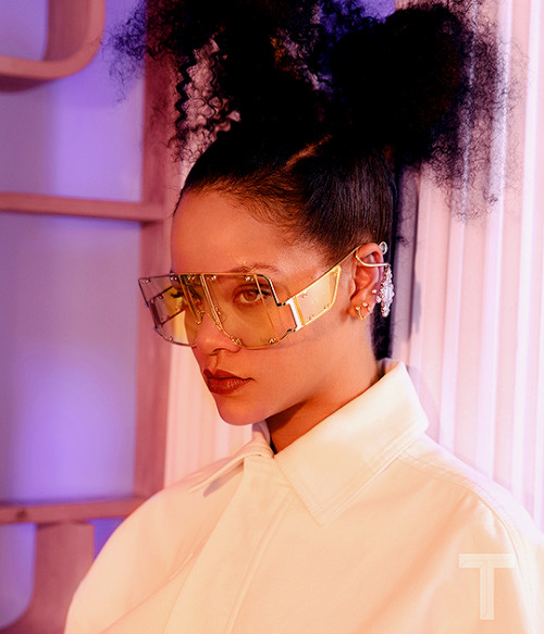 flightsofstars:Rihanna for T Magazine (2019)