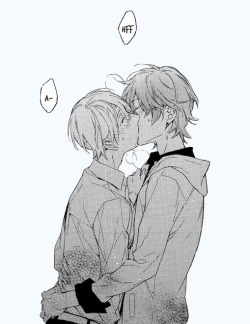 the-yaoi-otakus-blog:  硬い私にキス…