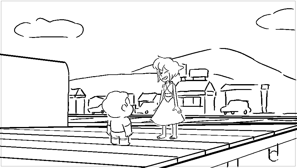 ghostdigits:  Here are some boards from act one of “Alone at Sea”. So much work
