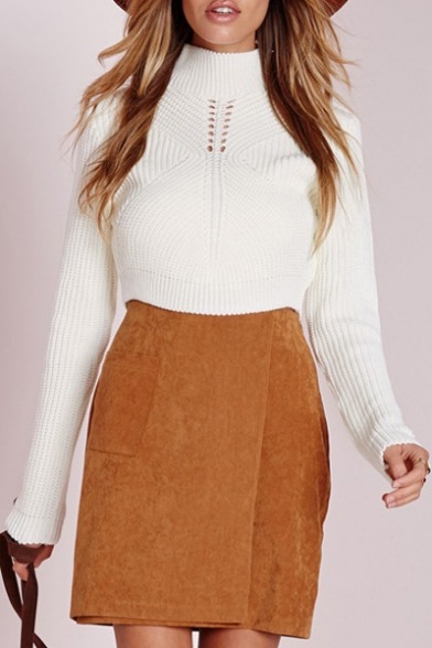 sneakysnorkel:  Fashion Turtleneck Sweaters in 2016.  Green  \  White Pink  \  Apricot White  \  Purple Yellow  \  Black Different color can be chosen, more sweaters, click here. 