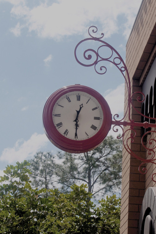 Red Lamps. Red Clocks. Red Carousel.
