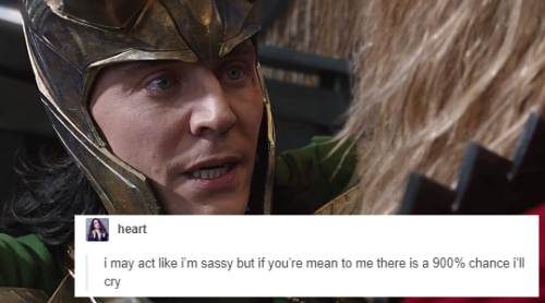 lesbiansassemble: Loki + Tumblr Text Posts (2/?) link to my loki text posts link to my marvel text p