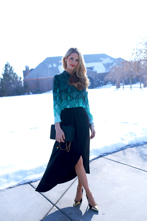 vinta:  Ivory Lane: HIgh-Low patent leather, pointed toe from HeelsFetishism