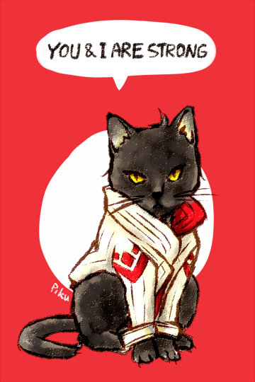 pikuotaku:  before drawing blanche formally I need some practice and this is it 