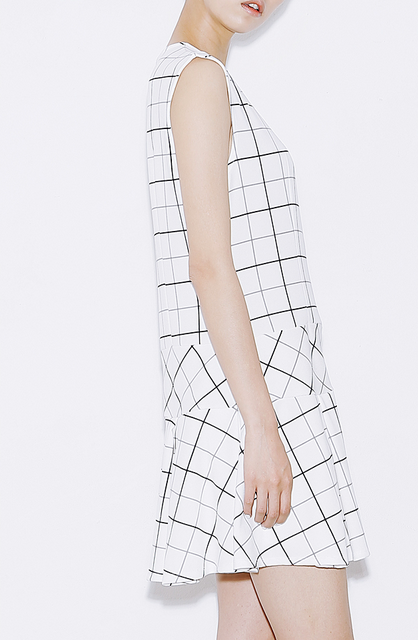 tinycafe:  check mini one piece (white) 98,000원