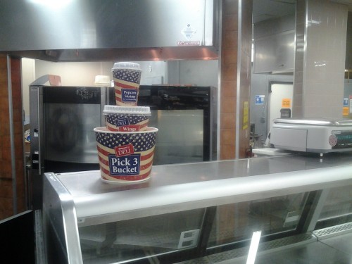 Just another day in Walmart.