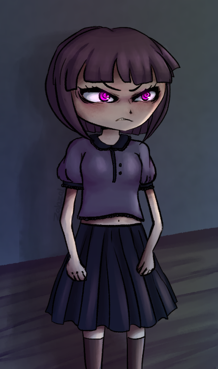 Still trying out different drawing styles and ways of shading.This is the same character, but older 