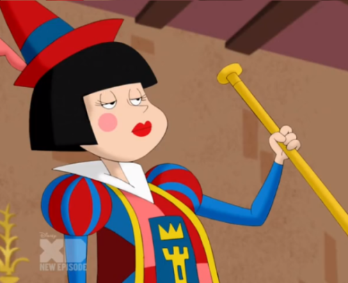 Pomp from The 7D episode, “Surely, You Jest.”