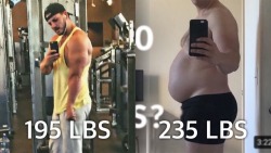fattdudess:He’s back. Again. This time, Bobby is attempting another 90-day weight loss challenge at a starting weight of 235lbs!