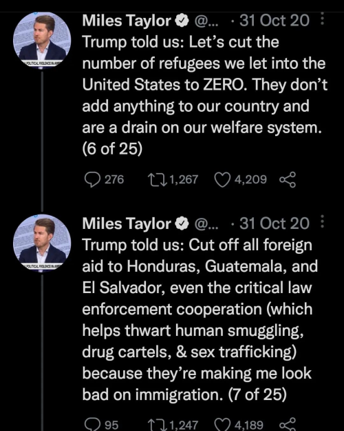 liberalsarecool:Trump’s crimes against humanity. 