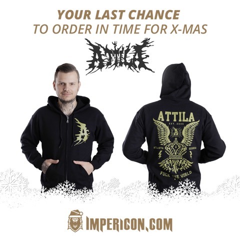 Your last chance to order our Impericon.com merch in time for X-Mas! Click here: smarturl.it/xATTILA