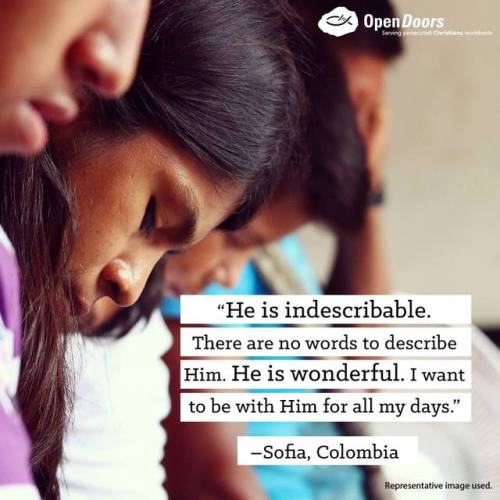 Sofia is from Colombia. She&rsquo;s just 17, but she is wise beyond her years, and she doesn&